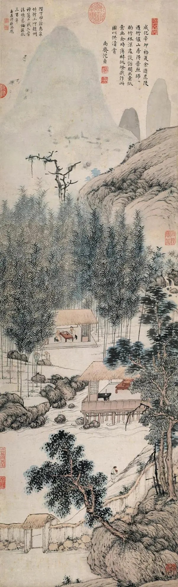 竹炉山房图