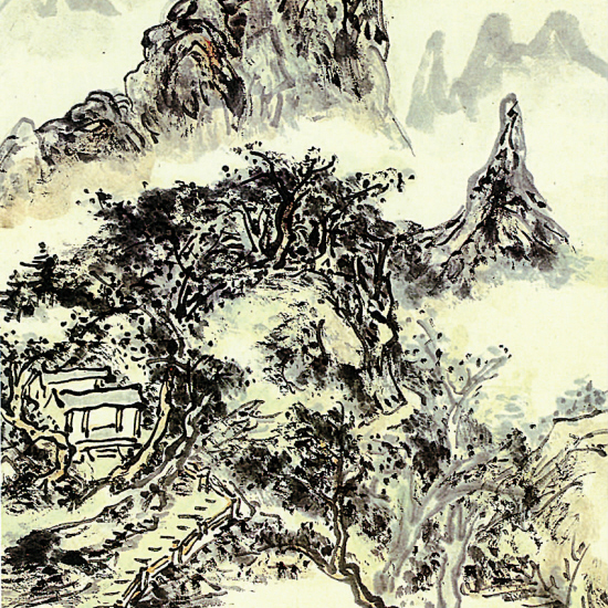 【沽酒还山图】