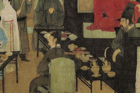 【韩熙载夜宴图（局部）】