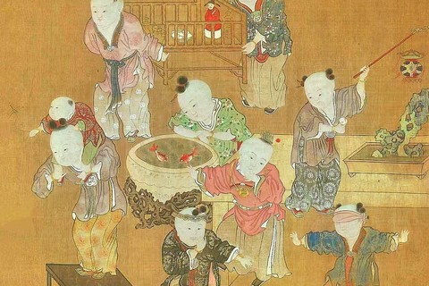 【婴戏图（局部）】