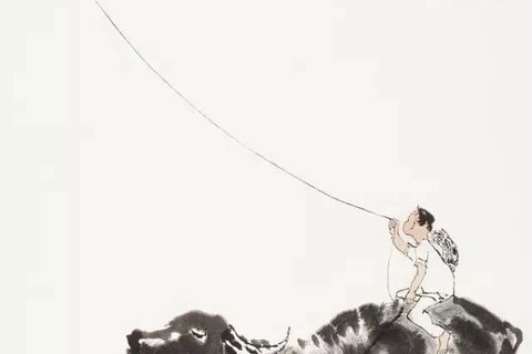 【杨柳青放风筝】