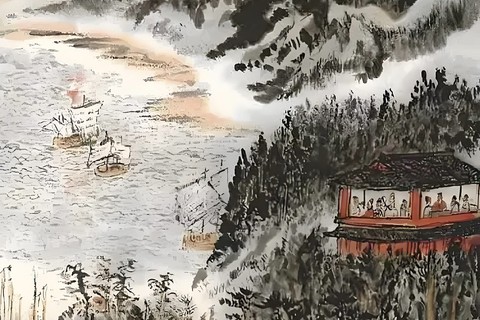 【杜甫诗意图】